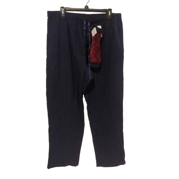 Croft & Barow Sleepwear Pants, Navy, NWT, XL Long - Picture 1 of 4